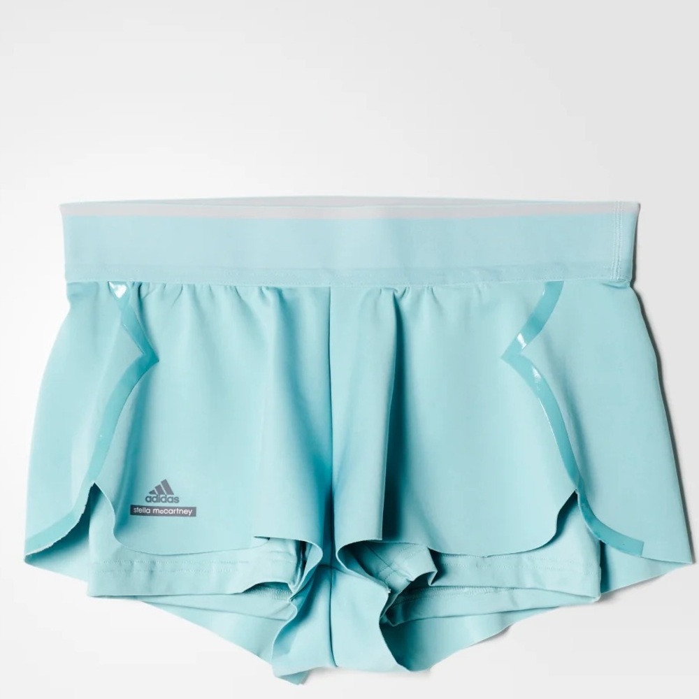 Adidas by Stella McCartney Light Blue Athletic Shorts